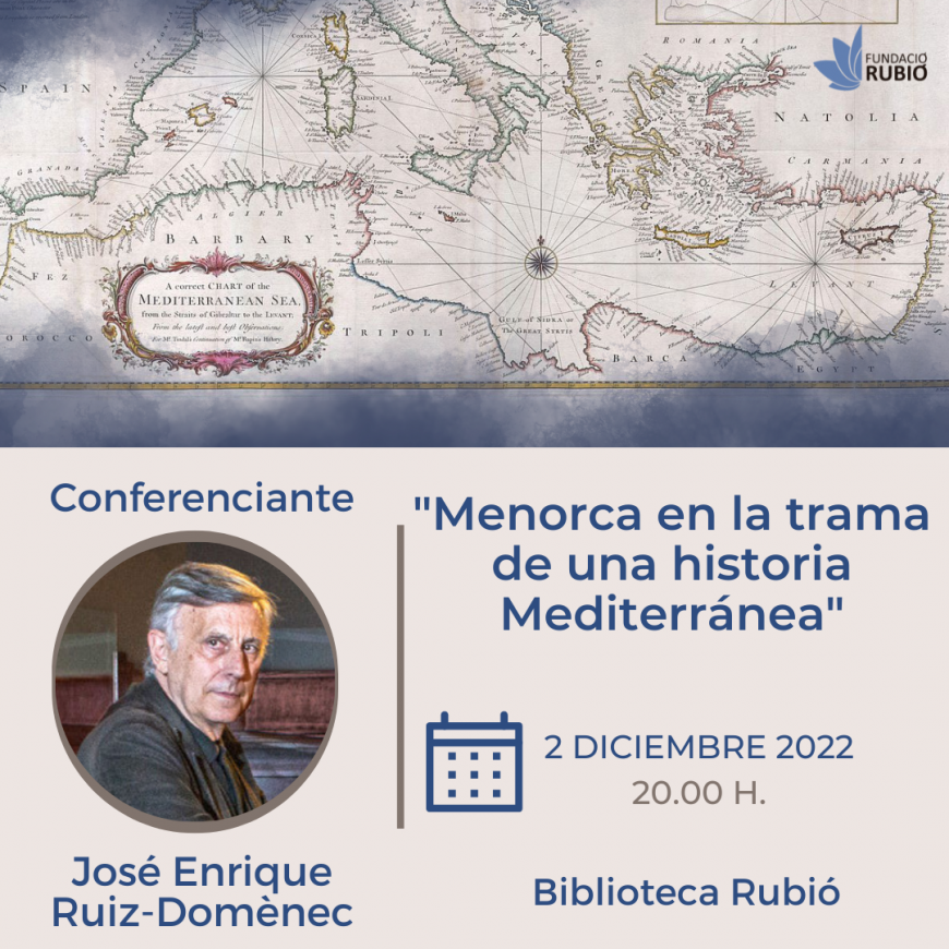 02.12.2022 Conferencia a cargo de José Enrique Ruiz-Domènec