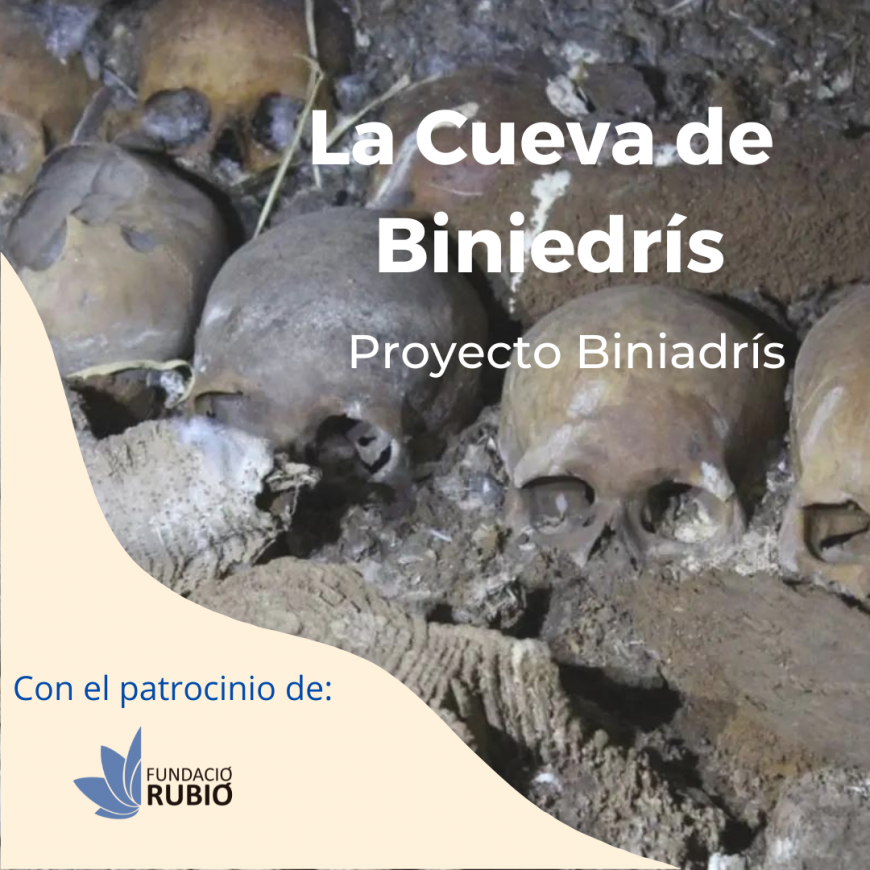 Proyecto arqueológico la cueva de Biniadrís